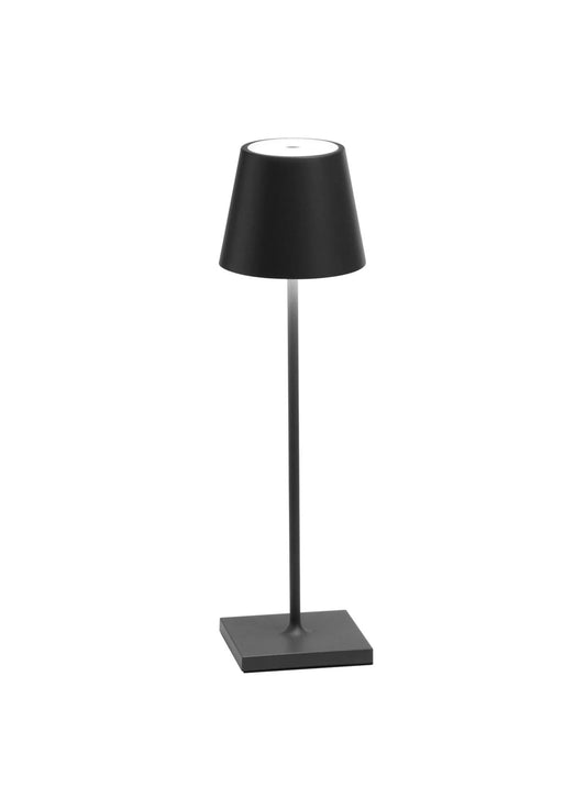 Poldina Cordless Table Lamp, Dark Grey