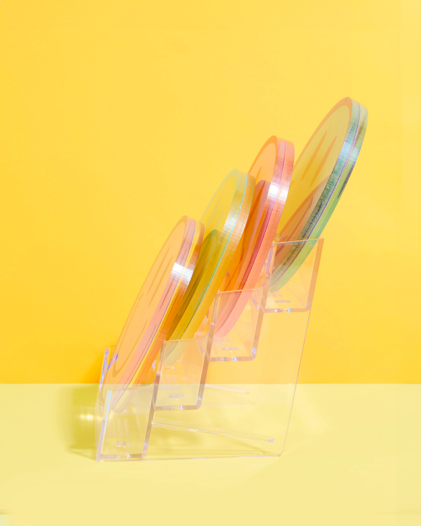 Acrylic Coaster Riser Display