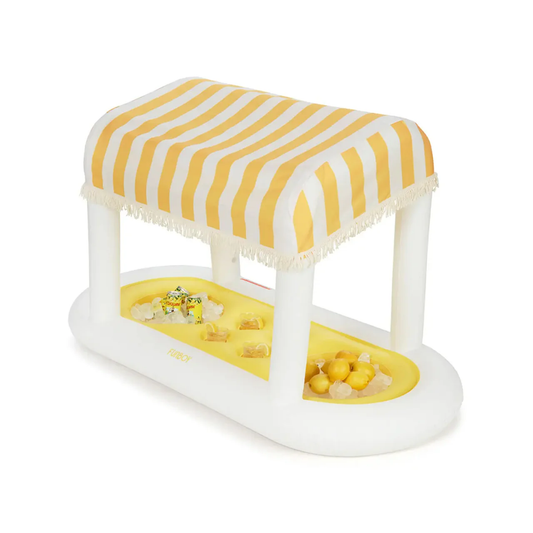 Yellow Floating Cabana Bar
