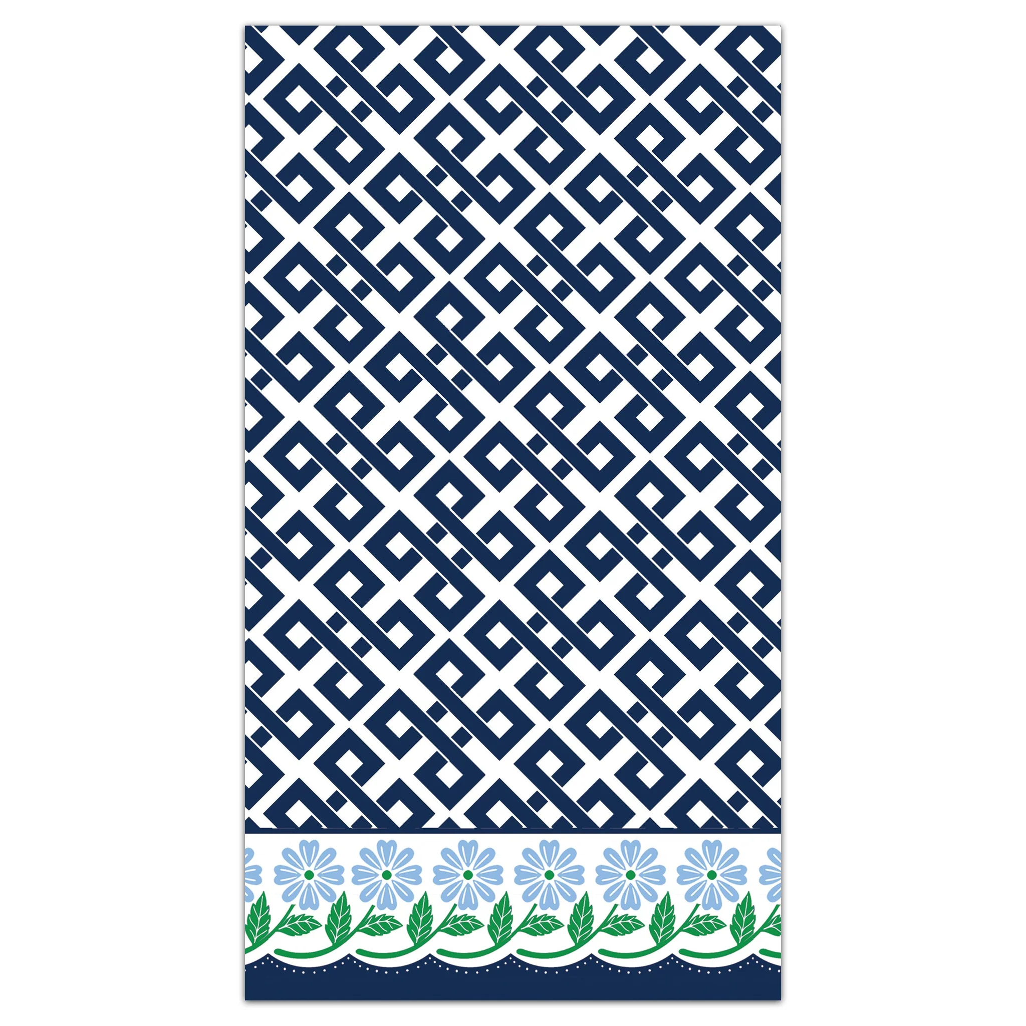 WH Paper Guest Towels Floral Border