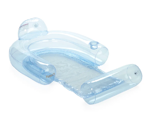 Clear Blue Mesh Chair Inflatable