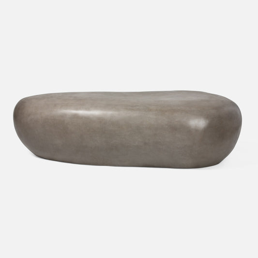 Aleski Grey Outdoor Coffee Table, 57" x 43"