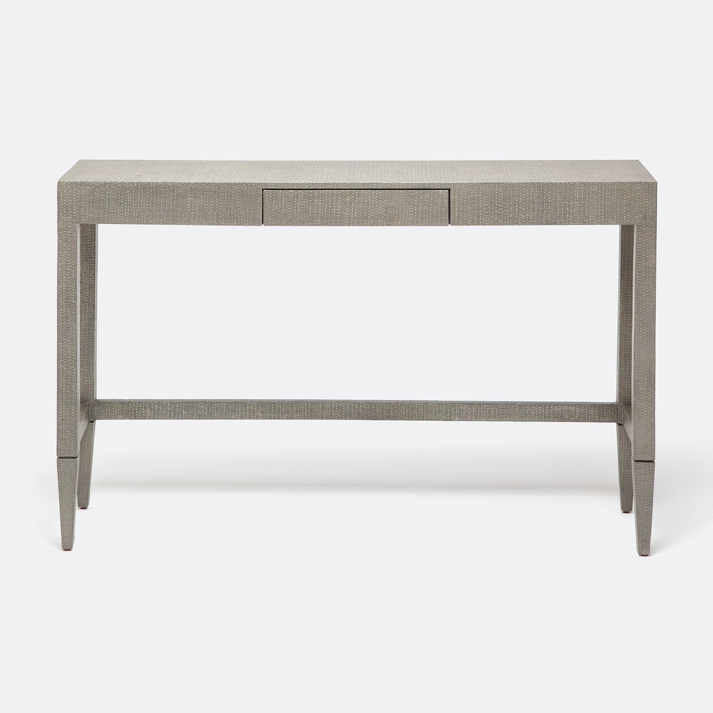 Conrad Console - Seal Faux Raffia