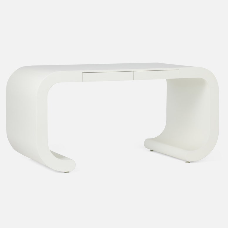 Vanora Large White Desk