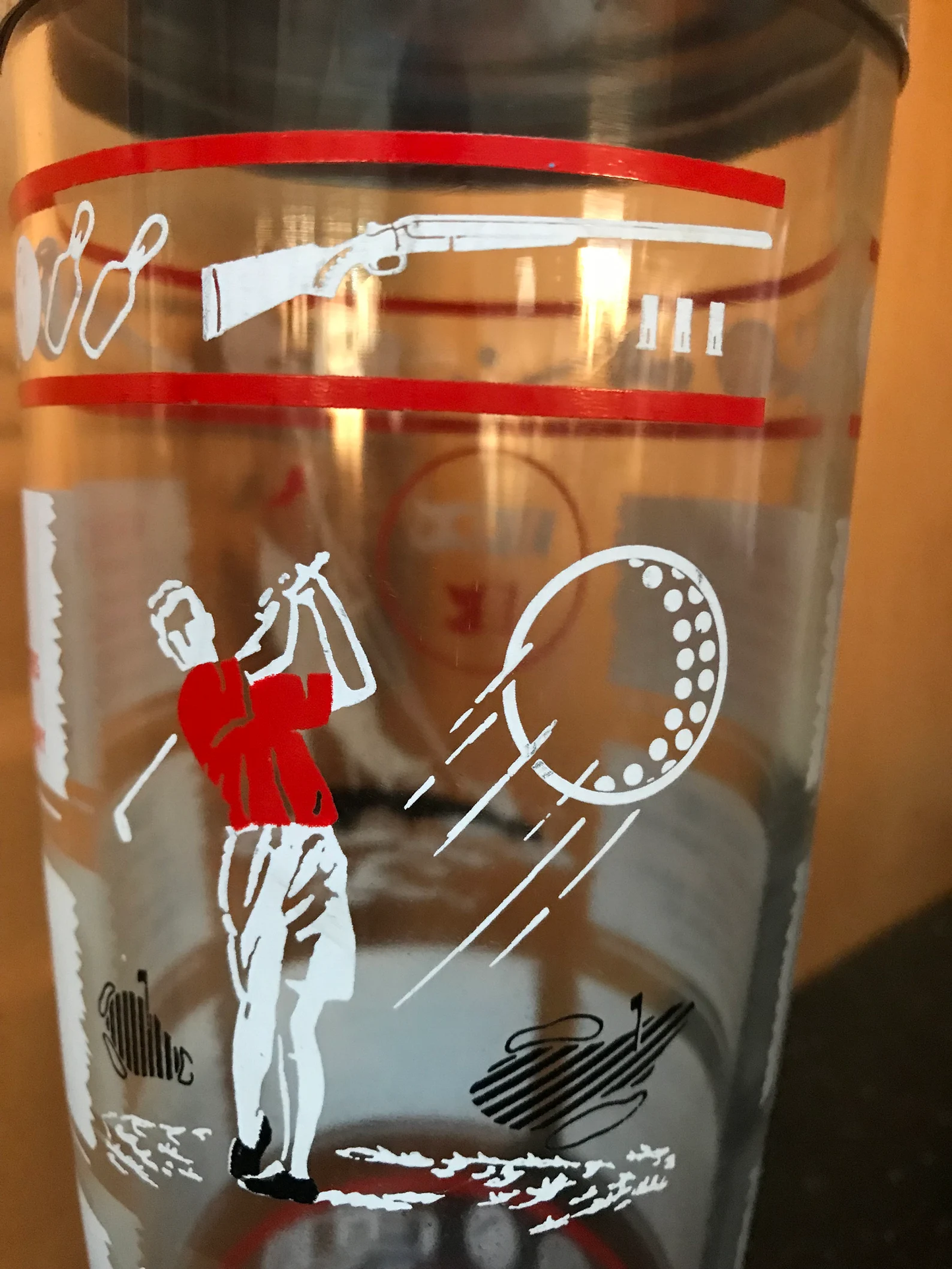 Vintage Sports Cocktail Shaker