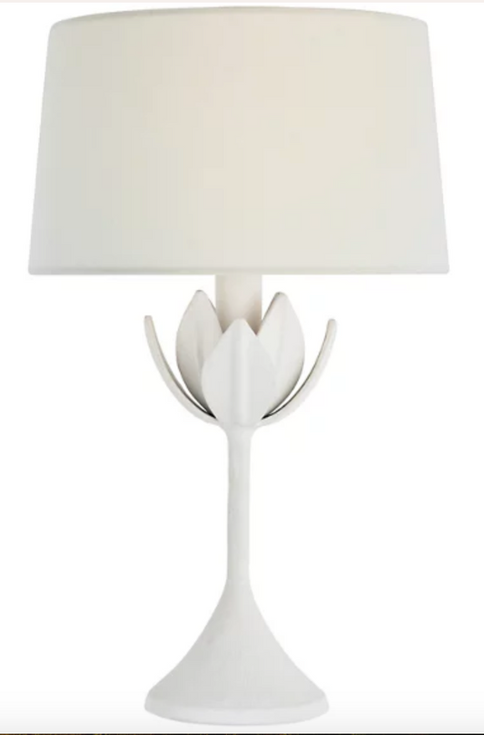 Alberto 17" Cordless White Lamp