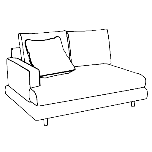 Somerset LA Loveseat