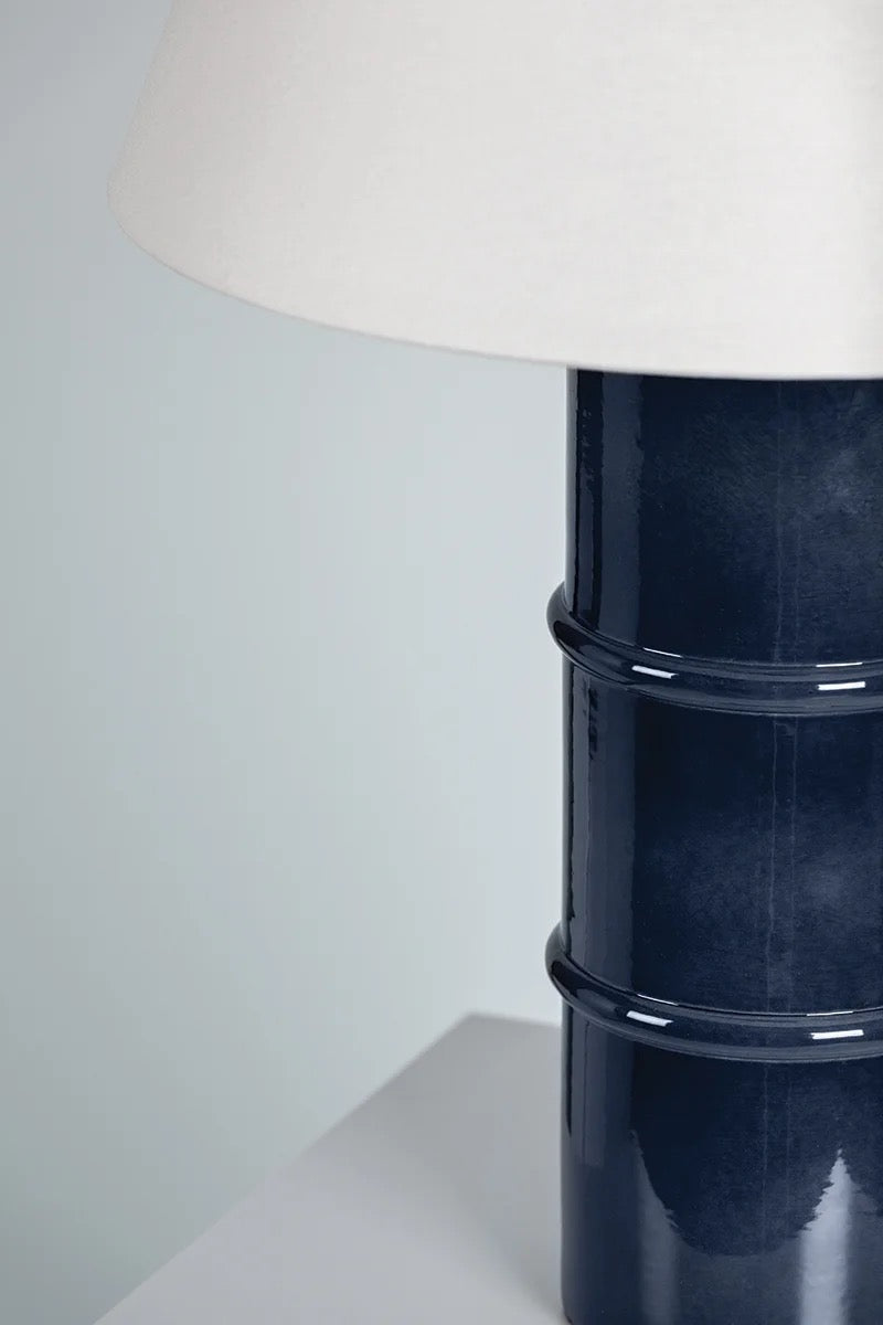 Banyan Table Lamp, Navy