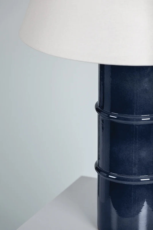 Banyan Table Lamp, Navy