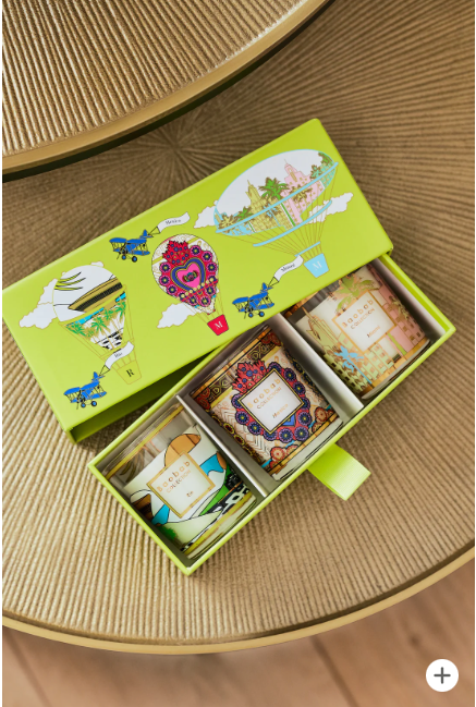 Trio Travel Candles Rio - Mexico-Miami