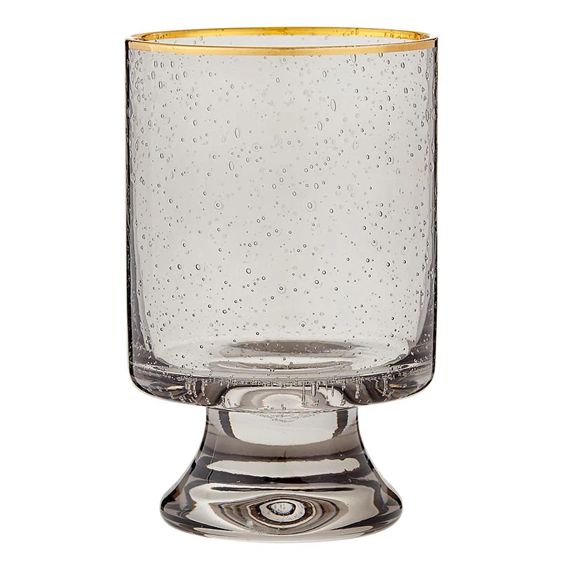 Gold Rimmed Old Fashioned Glasses (Set of 4) - Thumbnail 2