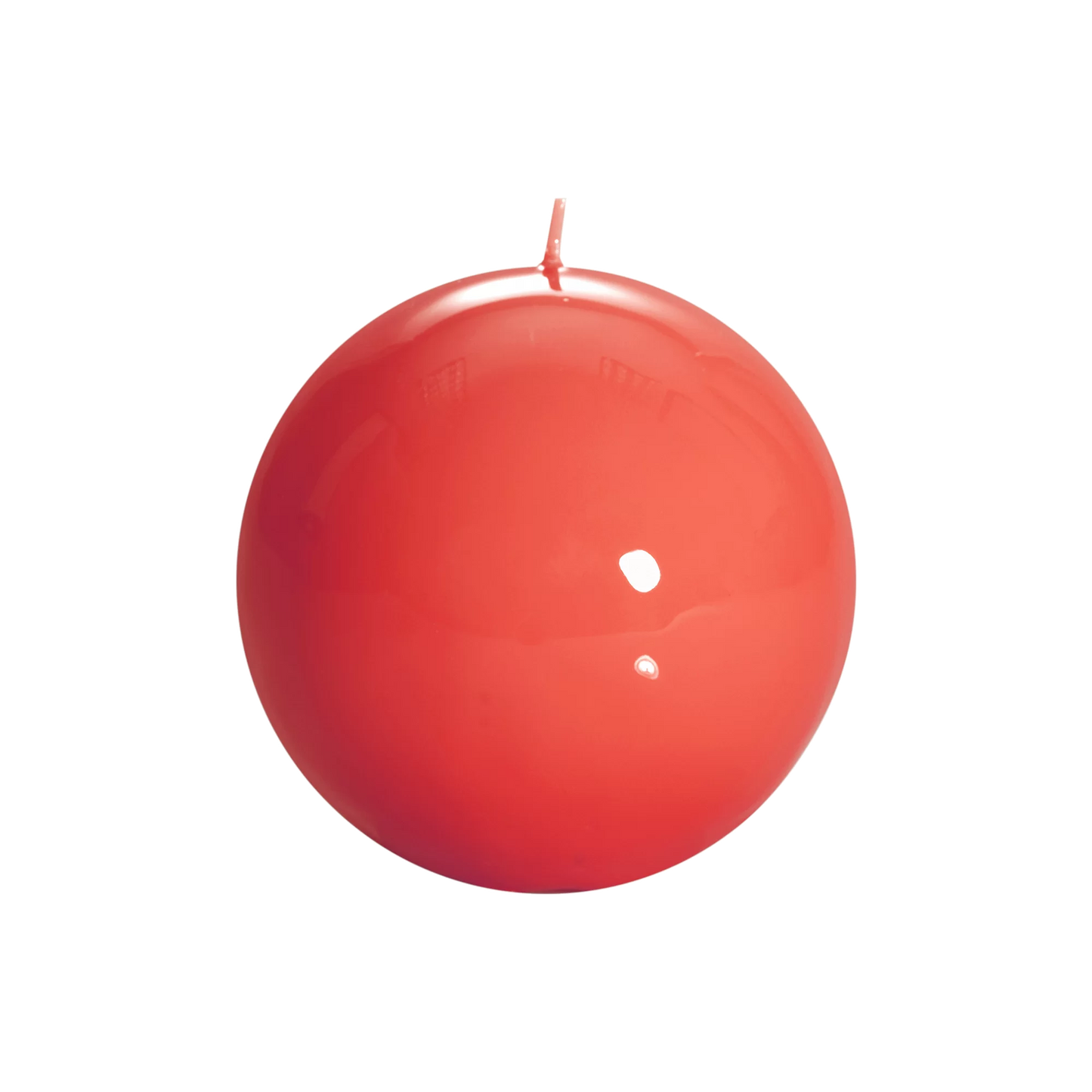 Meloria Ball Candle - 150mm  Coral