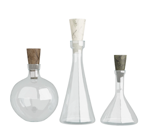 Oaklee Decanters, Set of 3