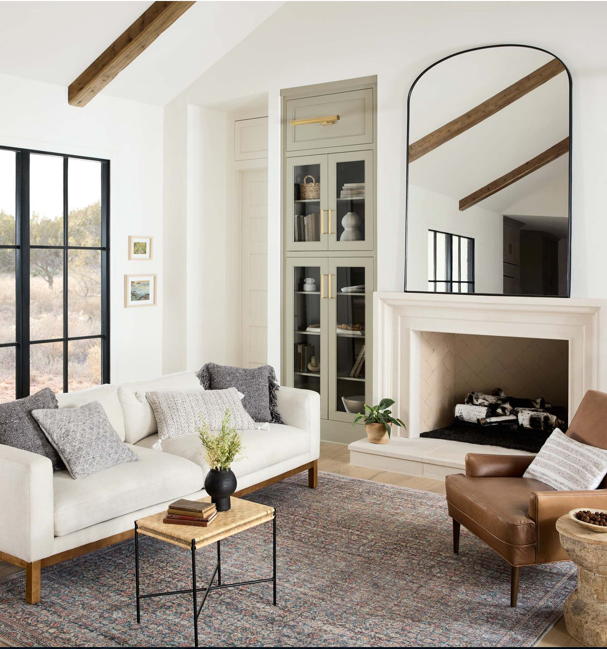 Denim Multi Colored Area Rug