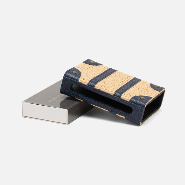 Hanford Natural/Navy Match Box and Sleeve