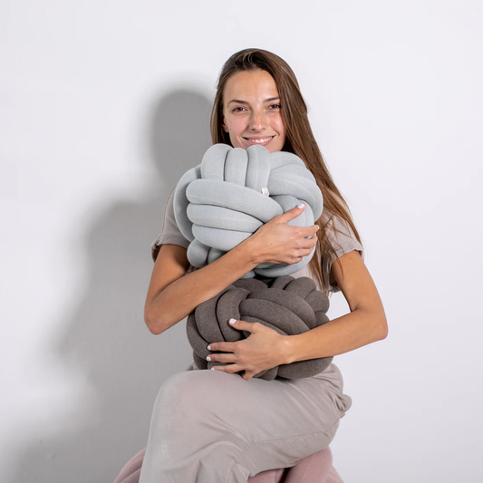 Plein Air Knot Pillow