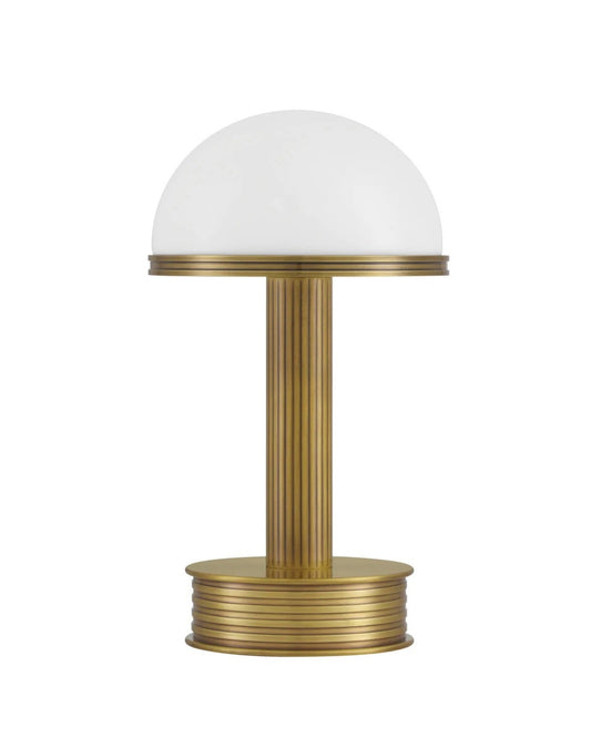 Promenade Brass Cordless Table Lamp