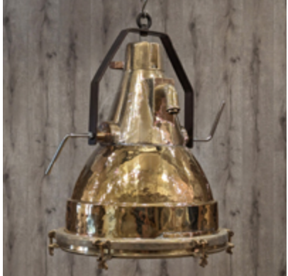Brass Hanging Light