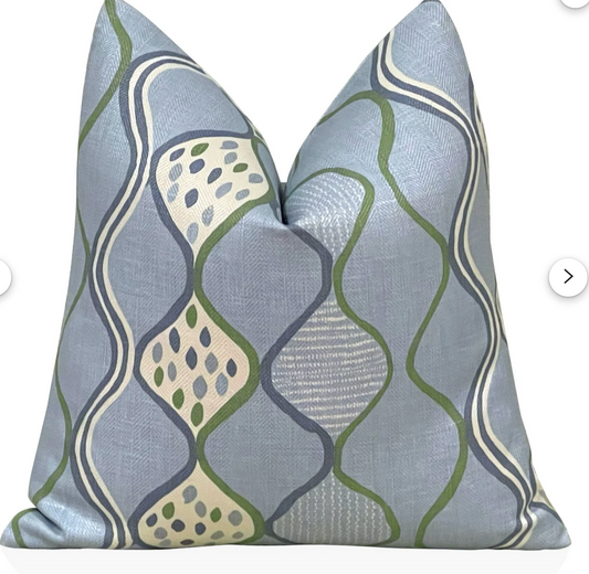 Peter Dunham Baltic Wave Lumbar, 12" x 18"