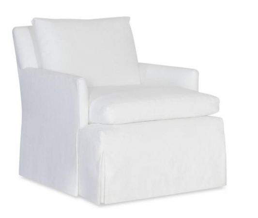 Lee Swivel Chair - Pier Blue