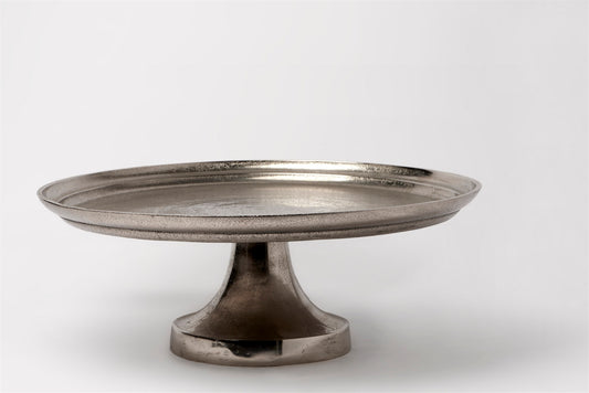 Large Aluminum Cake Plate