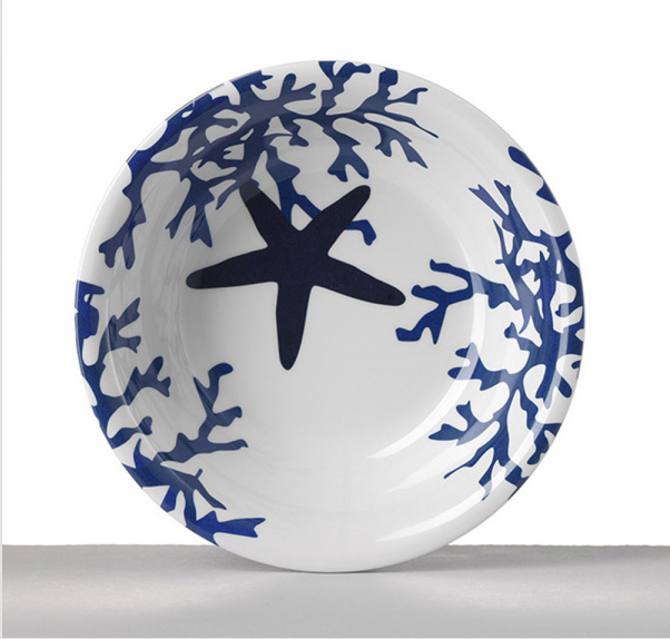 Soup Corallo Bowl - Blue 7.5"