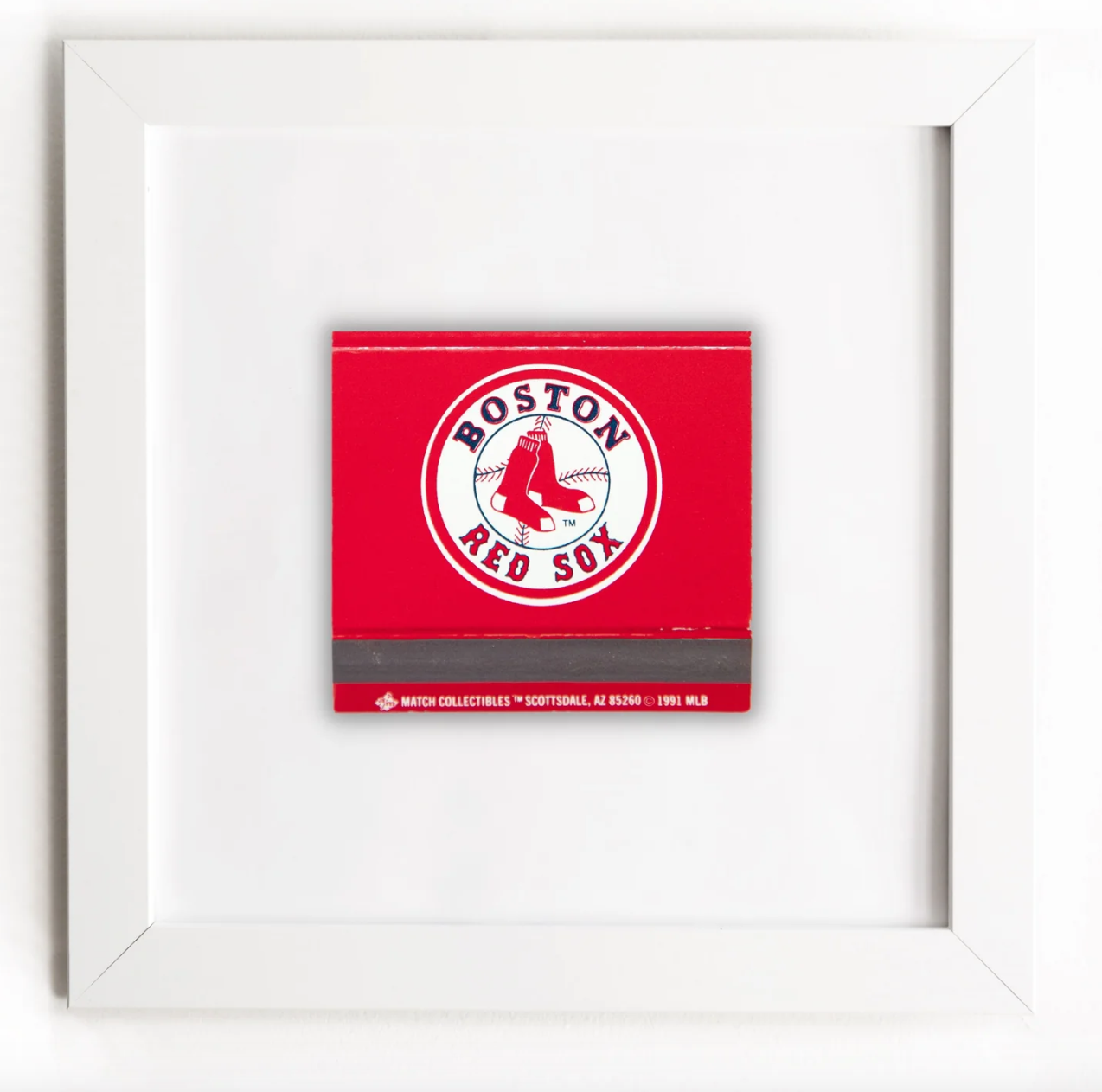 Boston Red Sox Framed Matchbook