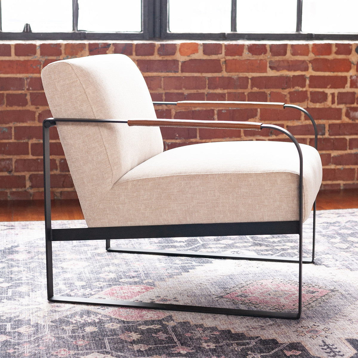 Indigo Road by Egypt Sherrod Kent Occasional Chair, Beige