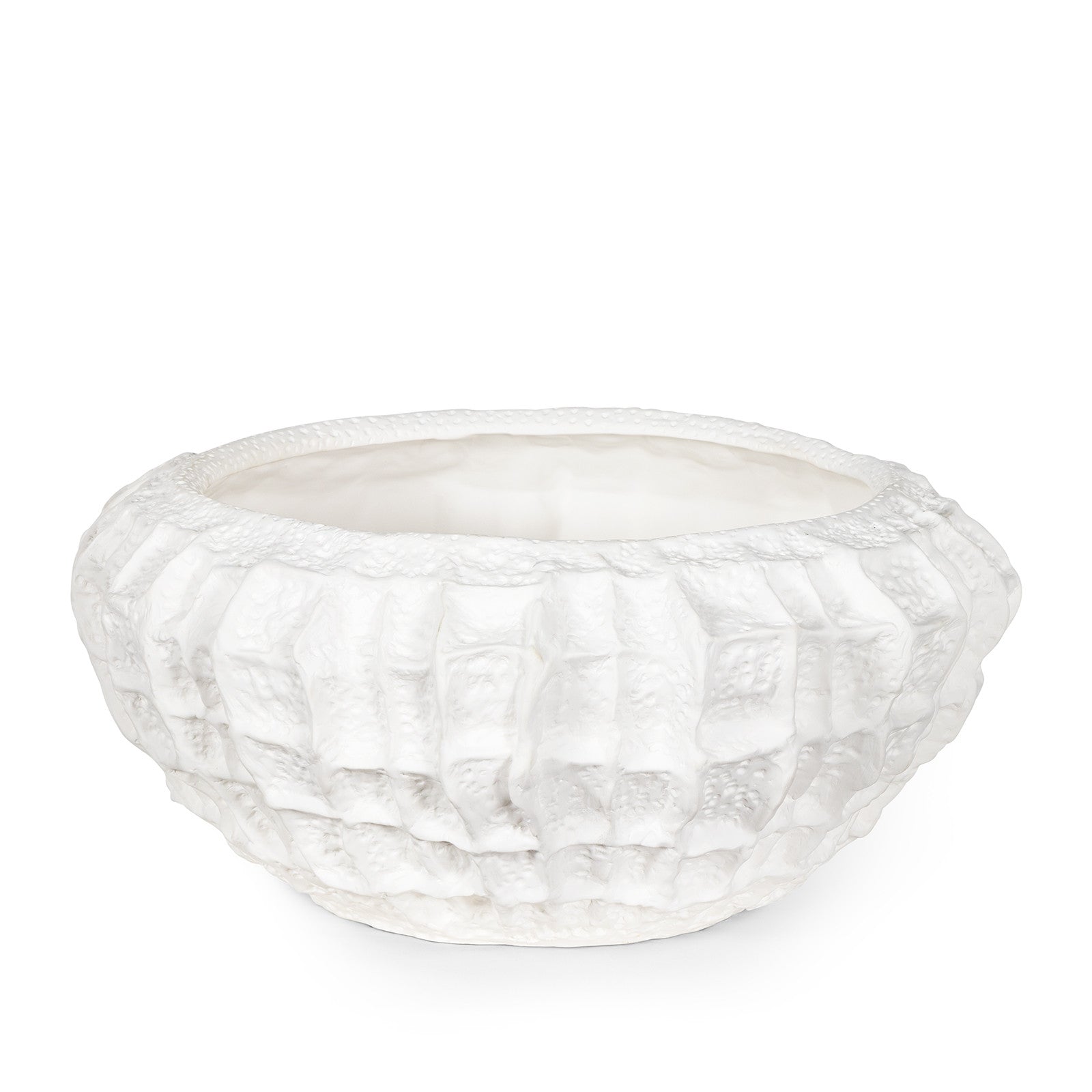 Caspian White Ceramic Bowl