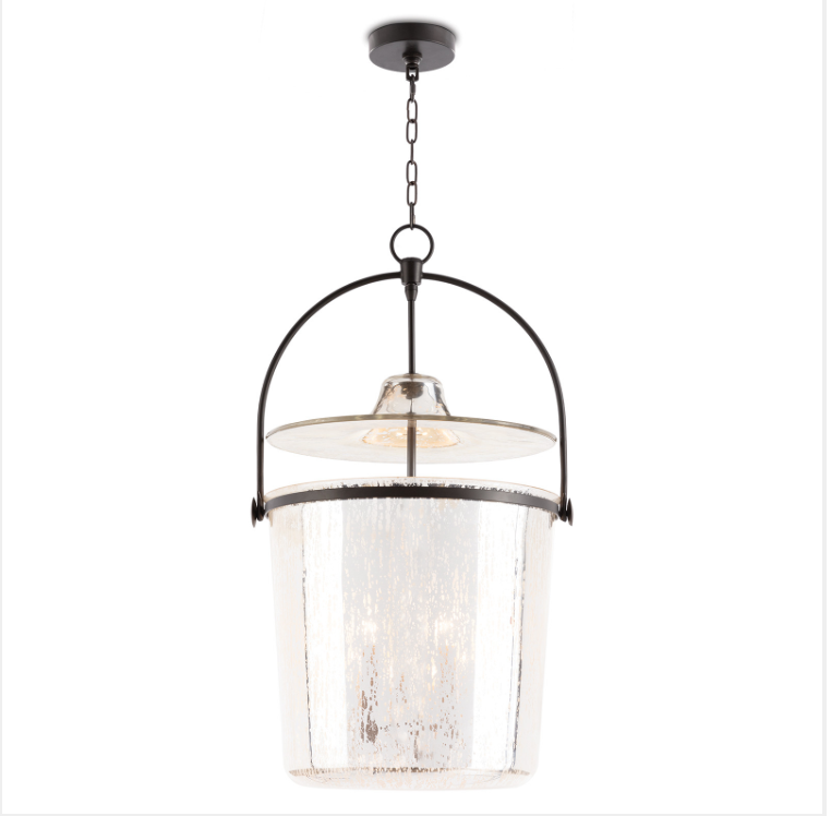Emerson Bell Jar Pendant Large (Oil Rubbed Bronze)
