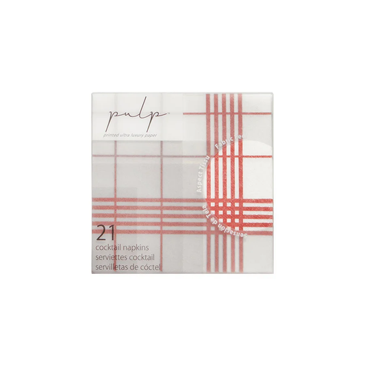 Volume 2 Cocktail Napkin/Red