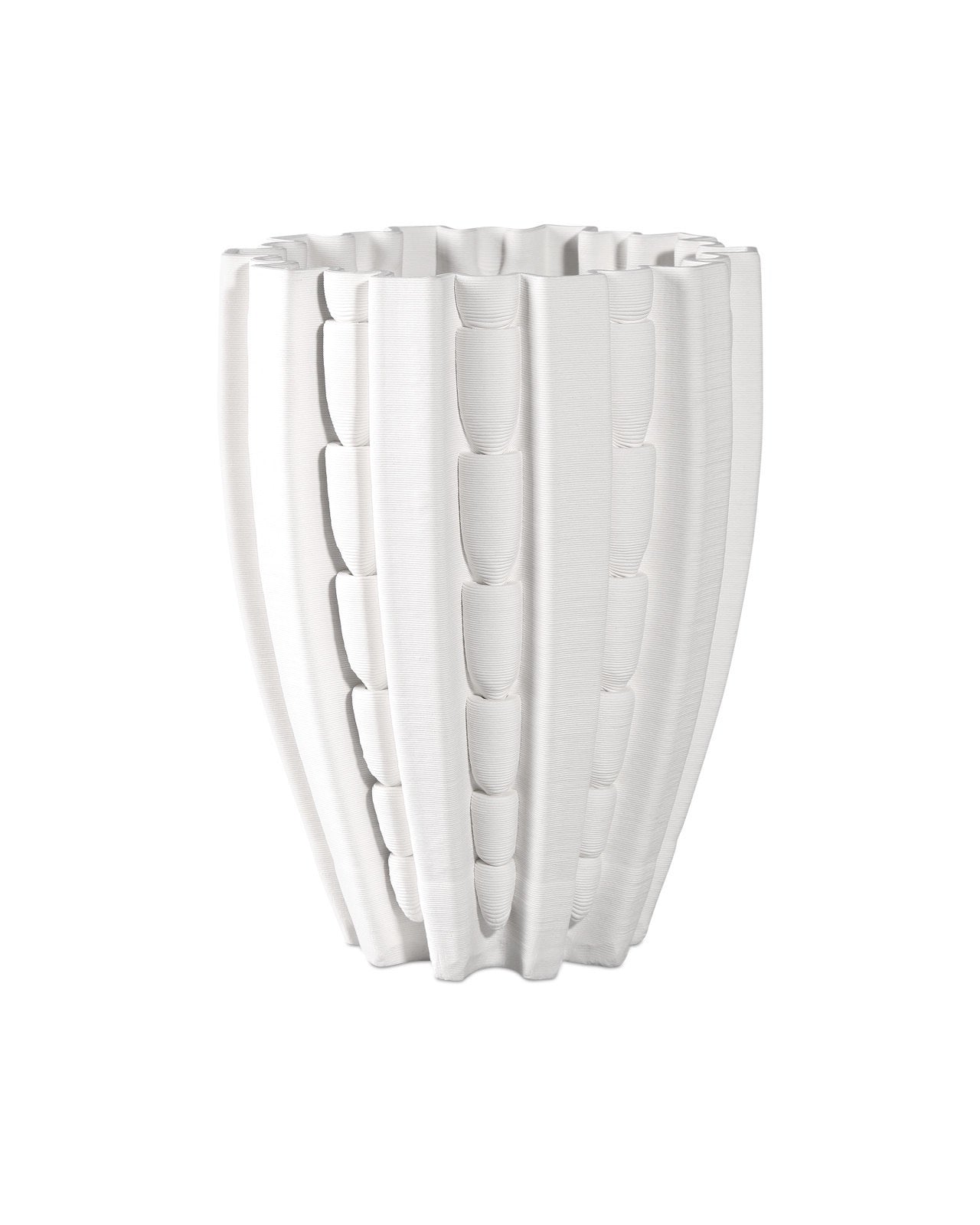 Fluted Small Vase
