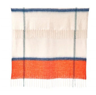 Orange Cuddle Throw
