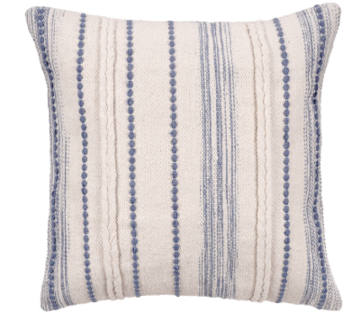 Faded Denim Indoor Pillow 20"x20"