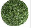 Faux Boxwood Ball 7"