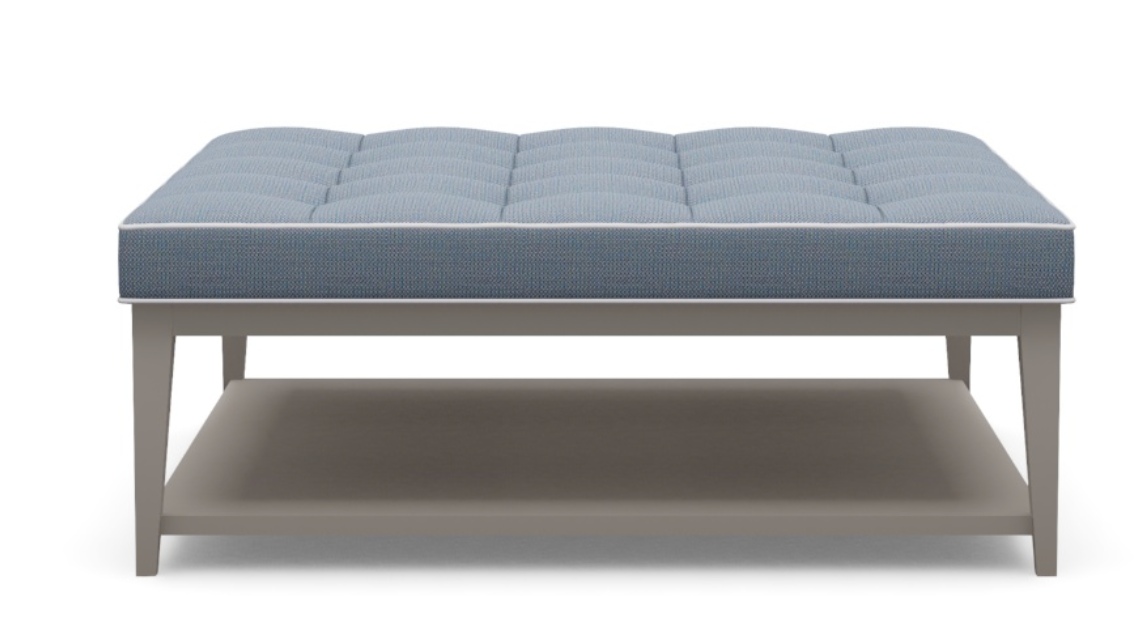 Mikala Square Ottoman  - Custom Order in Stores