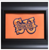 Syracuse Framed Vintage Patch