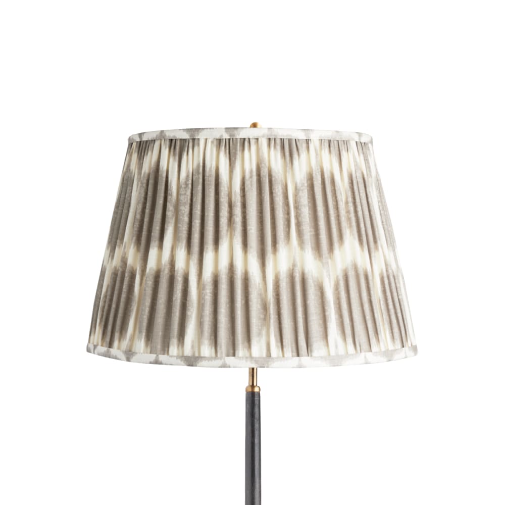 18" Grey Ikat Shade