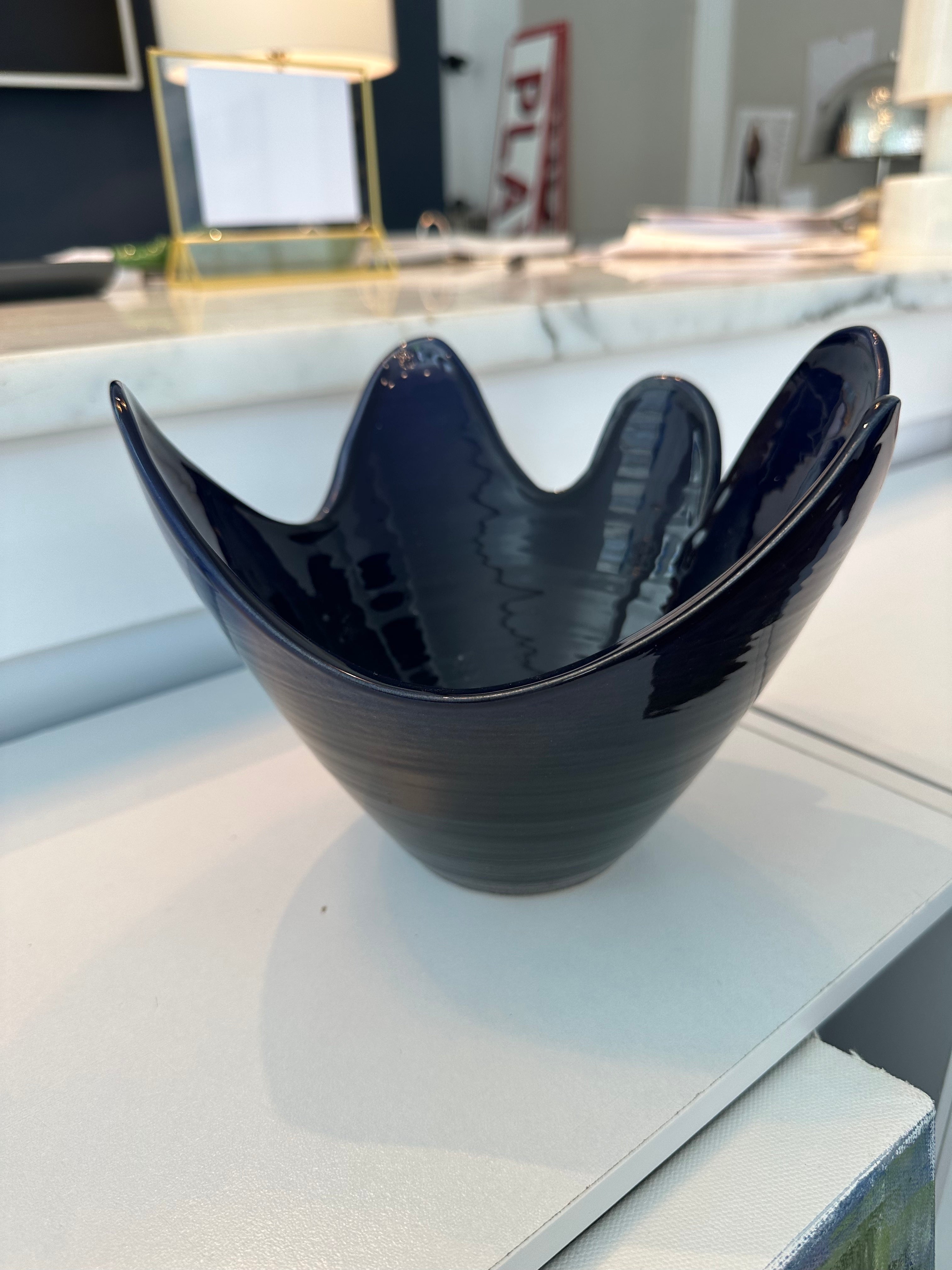 Handcrafted Blue Bowl