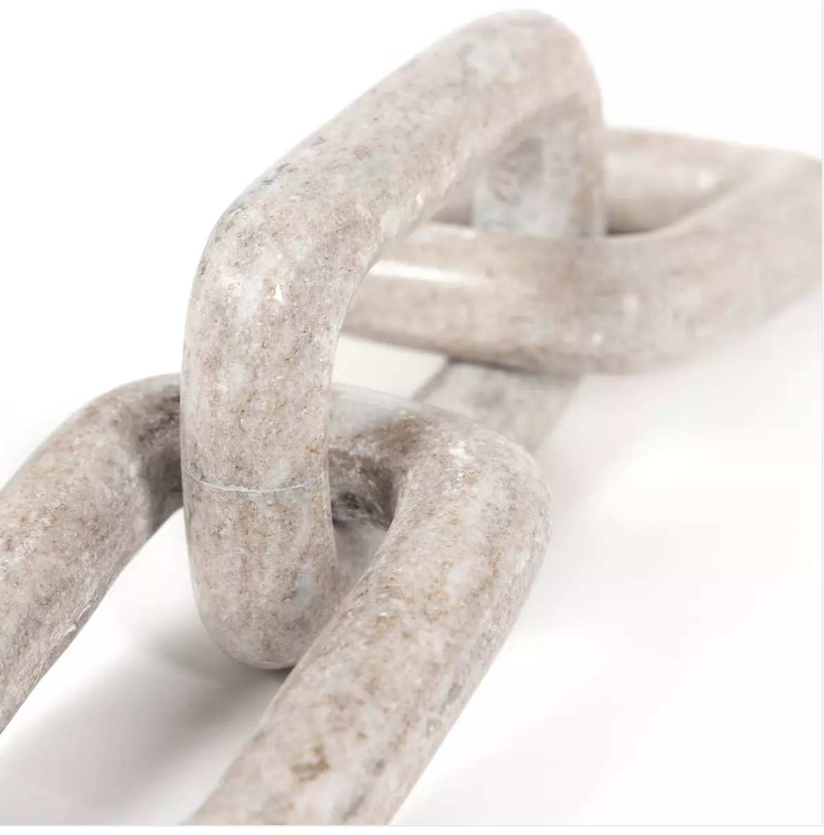 Marble Chain - Creamy Taupe