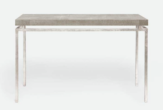 Benjamin Console, 48" x 18" Sand/Silver