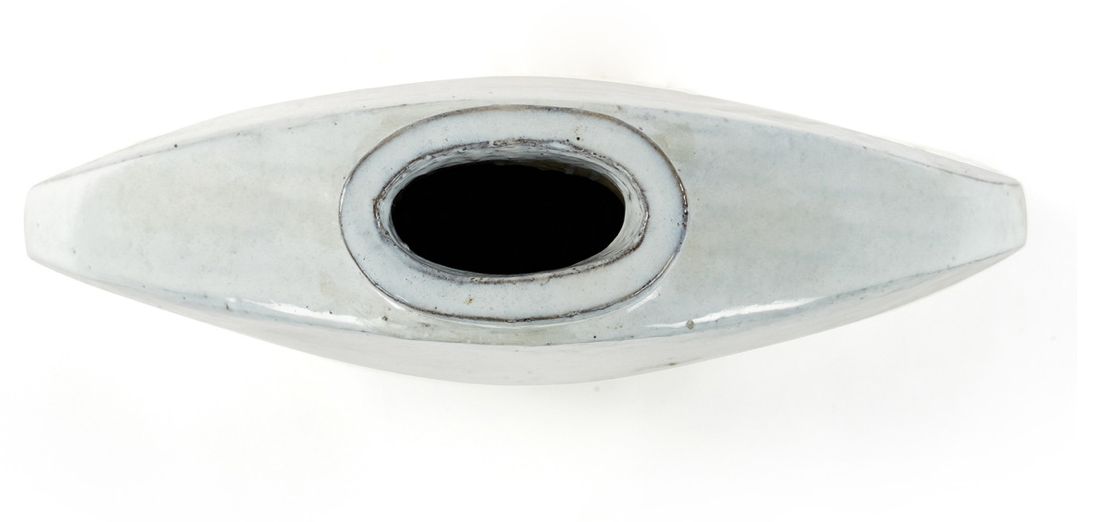 June Stone Vase - White