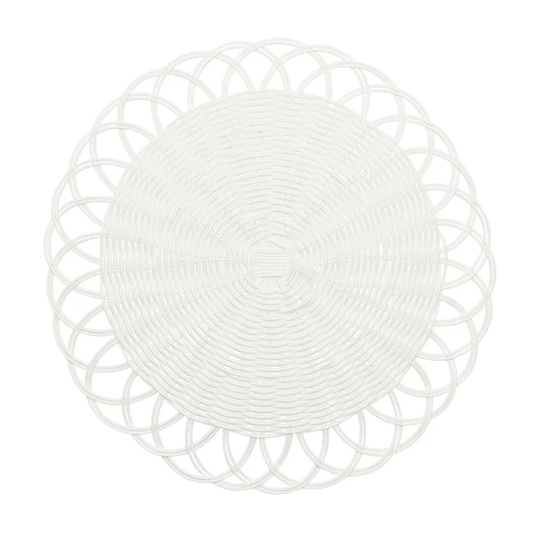 Alfresco Placemat White Set of 4