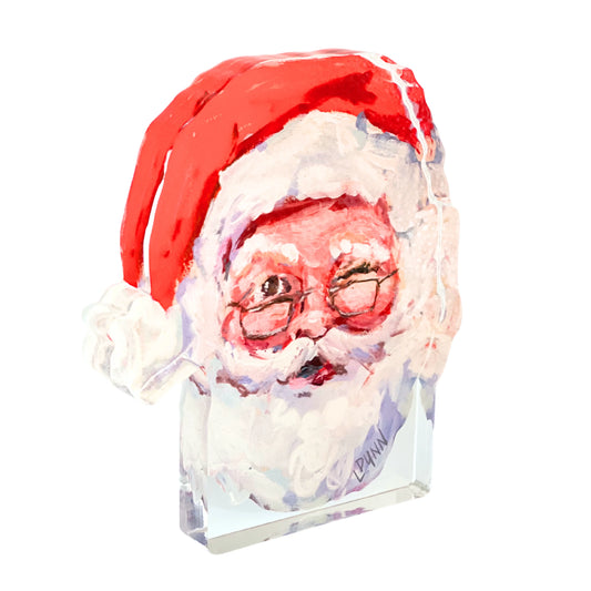 Naughty or Nice Acrylic Block