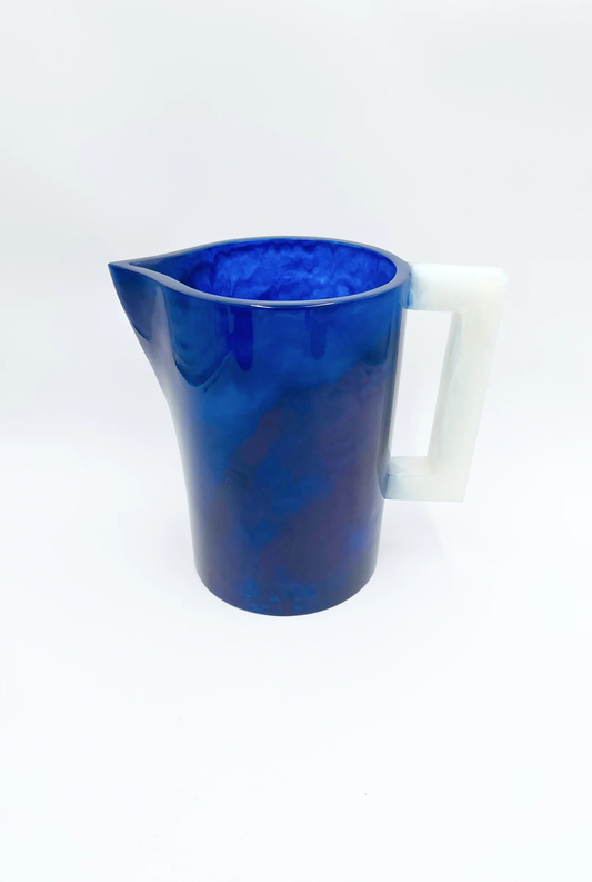 Pearl's Pitcher Navy with White Handle