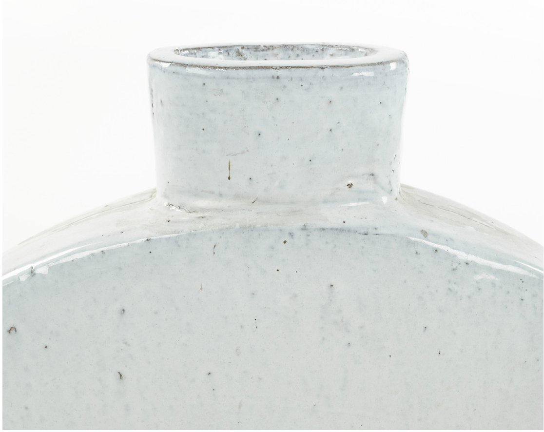 June Stone Vase - White