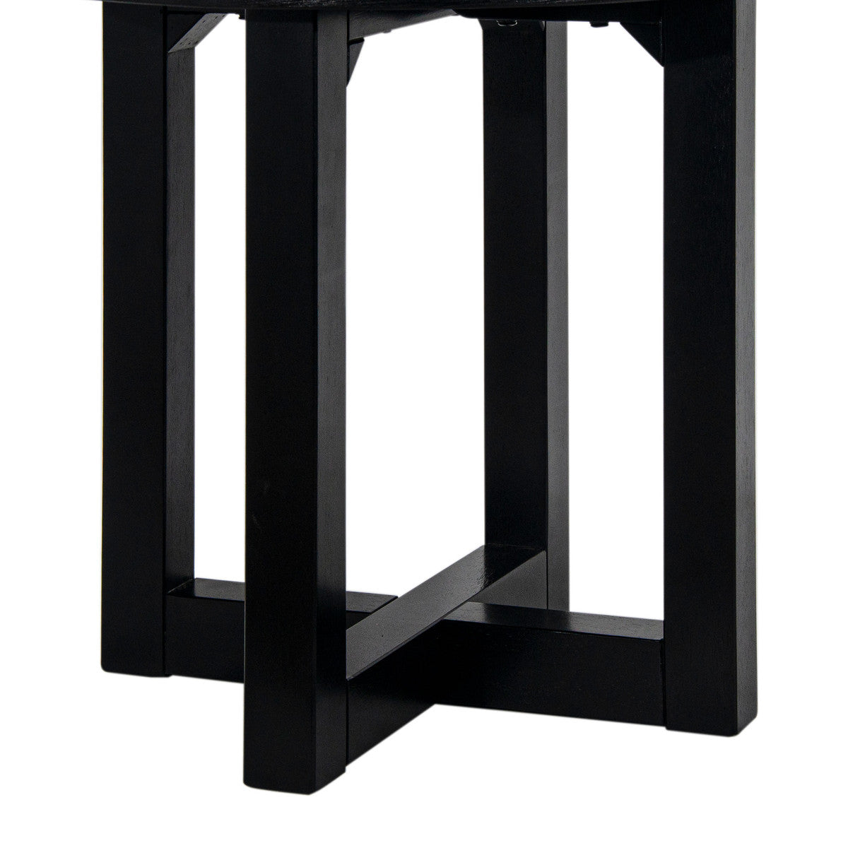 Black X Side Table - Thumbnail 4