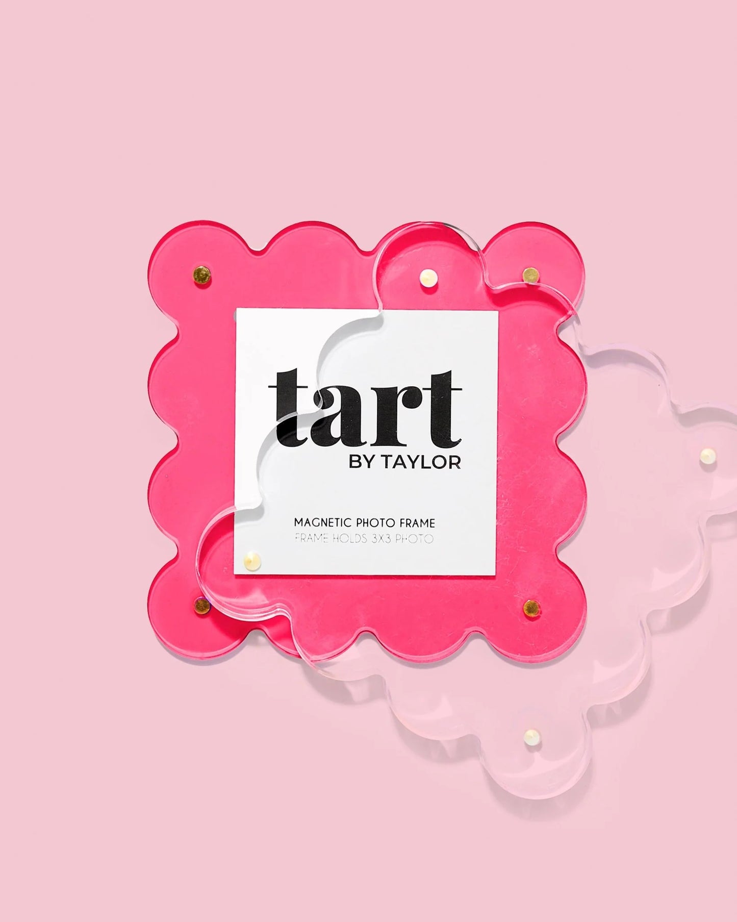 Neon Pink Mini Acrylic Picture Frame