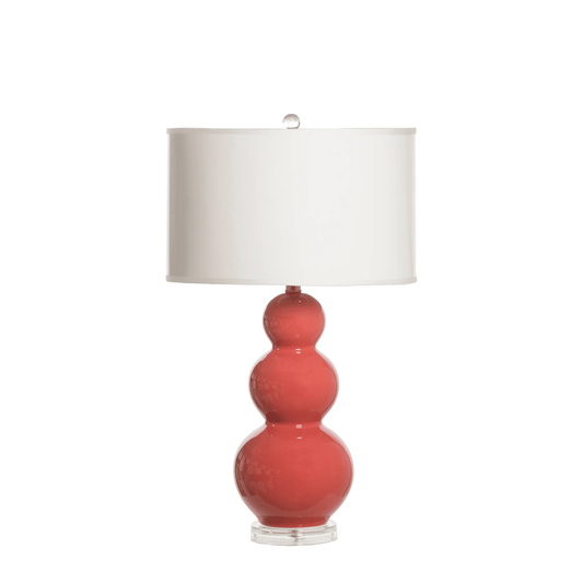 Courtney Table Lamp in Coral