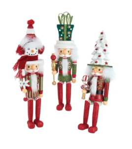 Hollywood Shelf Sitter Nutcrackers - 17"